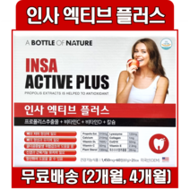 인사 엑티브 플러스 잇몸약, 120정(4개월분)