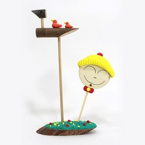 보드미(유아동) 전통만들기 전통 민속 행운기원 솟대 만들기 10인포장, [색상]본상품