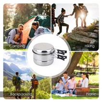 벨락코펠 벨락s9 티타늄코펠 포켁드림캠핑용 조리 기구 세트 휴대용 스테인레스 스틸 요리 냄비와 팬 피, 한개옵션0