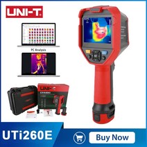 열화상카메라 열감지카메라 발열체크기 누수 탐지기 적외선 고온 UTi260E 난방 회로용 누출 T 256x192 열화상 테스트 해상도 25Hz 바닥, 639790