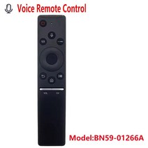새로운 원래 BN59-01266A 삼성 4K 스마트 TV 원격 제어 음성 UN40MU6300 UN55MU8000 UN49MU7500 RMCSPM1AP1, 한개옵션0