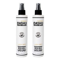 DASHU 프리미엄 메가 홀드 슈퍼 스프레이 250ml 1+1 미용실 셀프 헤어 볼륨 탈모 스타일링 10대 20대 30대 남자 여자 친구 생일 선물