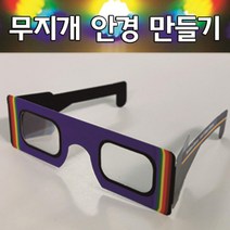 회절격자 무지개 안경 만들기 빛굴절 5P 학습 과학 준비물 관찰 탐구 연구 원리 실험 돌봄 실습