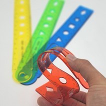 곡선까지 그리는 말리는자 휘어지는자 폴딩 20센치 말랑한자 휘는자 고무자 직선자 말랑말랑자 컷팅자 밑줄자 학용품자 문구자 센티자 20CM