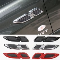 K9스타일 휀다 가니쉬 스티커 23839EA, 크롬