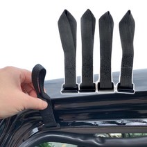 발통마켓 (당일발송) 폴더블 루프백 차량용 캐리어 고정고리 루프박스 논슬립, 루프백고리(낱개1개)