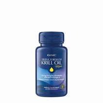 GNC Krill Oil Mini 지엔씨 크릴 오일 오메가3 60정