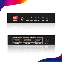 넥스트유 NEXT HD102SP4K UHD 1:2 HDMI 분배기 4K EDID 딥스위치 HDMI v1.4 HDCP