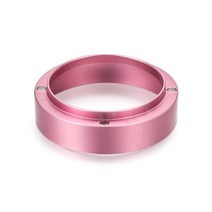 breville delonghi 알루미늄 스마트 도징 링 양조 그릇 커피 탬퍼링 에스프레소 바리스타 커피 분말 도구 515458mm, 자석으로 장미, 58MM