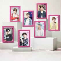 대원앤북 BTS 다이너마이트 액자 직소퍼즐 7종 세트, 혼합색상, 108피스