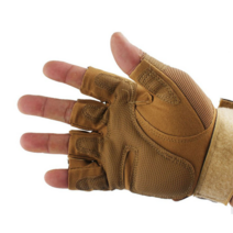 서바이벌 전술 SPANDEX 텍티컬반장갑 WAE8BD8, 탄색L