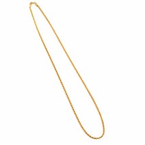 다이킨 볼드 체인 데일리목걸이-골드