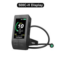 Bafang 8fun BBS01 BBS02 BBSHD 미드 모터 허브 키트 부품 용 500C 500C-H eBike 디스플레이 전기 자전거, [02] 500C-H Display