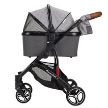 피콜로카네 카리노2 멜란지그레이 고양이 강아지유모차 반려동물 유모차