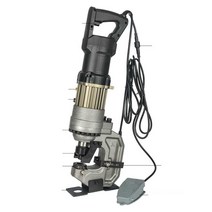 철판 펀칭기 유압 휴대용 소형 압착기 프레스 전기, 기본모델 2000w 두께8mm 절삭