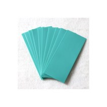 20/50/100pcs 18650 Lipo 배터리 랩 PVC 열 수축 튜브 Precut 너비 29.5mm x 72mm 절연 필름 보호 케이스 팩 슬리브, 200pcs, Lake Blue