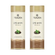 Teazen Puer Tea 65g x 2개 티젠 궁정 보이차