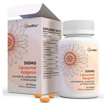 센피티오 리포소말 아피게닌 Liposomal apigenin 500mg 60소프트정