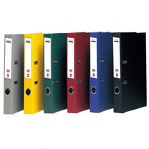 A4 합지 표지 커버 대용량 아치 링 서류 자료 파일 화일 5cm 바인더 철 파일철 부동산 계약서 보험 증권 케이스 보관 2공 간격 8cm 핑거링, 색상, 검정(412011)