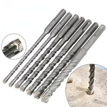 콘크리트홈파기 미니전기톱 소형엔진톱 콘 트 총 드릴 비트 크로스 팁 커터 벽 벽돌 블록, 8x200mm