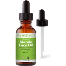 Sky Organics의 유기농 마룰라 오일 (1 oz) 냉압착 USDA 유기농 100% 순수 비정제 마룰라 오일 피부와 모, 1