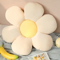 [모사찌] 플라워 6잎 꽃 방석 쿠션 47cm