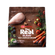 하림더리얼 고양이 키튼용 로우 닭고기 동결건조사료, 6개, 360g