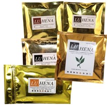 루헤나 헤나 가루 염색 파우더 헤나염색, 네추럴오렌지(100%), 1개