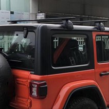 지프 랭글러 루프랙 블랙 가로바 jeep 차량용품 새차선물 윙바 신차선물 인테리어