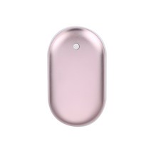 충전 손난로 핸드 워머 충전식 휴대용 모바일 보조베터리 포켓 히터 홈 오피스 학교 겨울 추운 날씨, 02 Rose Gold