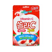 고려은단 쏠라C구미 복숭아맛 50g 1봉 478EA3