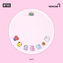 라인프렌즈 BT21 장패드 게이밍 대형 롱 롤 카카오 어피치 라이언 브라운 샐리 코니 치미 타타 쿠키 코야 알제이 망 슈키 예쁜 캐릭터 책상 키보드 매트 받침대 컴퓨터 노트북 귀여운 무선충전 마우스패드 다이소, 5. 마우스패드 젤리캔디