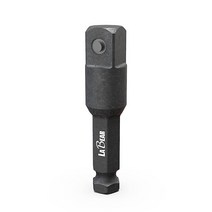 LABEAR 임팩트 등급 소켓 어댑터 세트 홀더가 있는 연장 비트 | 3피스 0.6cm(1/4인치) 0.9cm(3/8인치) 1.3cm(1/2인치) 드라이브 파워 드릴을 하이