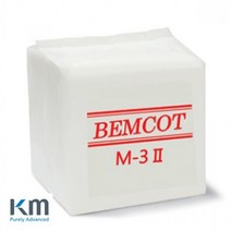 BEMCOT M-3 부직포 와이퍼 100매 산업용 휴지, 단품