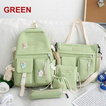이민가방 짐가방 이불 유학 대형 캐리어 가방 Kawaii-십대 소녀용 방수 학교 배낭 패치 워크 대용량 핸