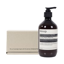 [백화점 정품] 이솝 아로마틱 핸드워시 500ml, 레버런스 핸드워시500ml, 1개