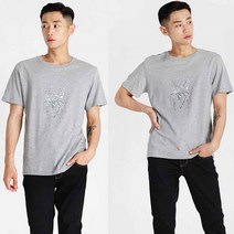 [리더스] 4색상 데일리 워싱 티셔츠 여름코디 반팔