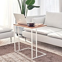 사이드테이블 고급소재 간이 노트북 식탁 틈새 폭좁은 창가 벽 슬림 국내생산, 멀티우드