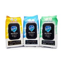 [에이치플러스몰] MY LG생활건강 SEMT 살균세정티슈50매, 선택:오렌지