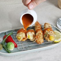 생활애 에어프라이기 수제 스틱 돈까스 500g 소스무료제공 생선 치즈 등심 치킨 돈까스 돈가스 돈카츠, 스틱 생선까스(500g)+소스