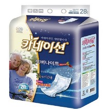 카네이션 오버나이트 6회분 성인용기저귀 2팩/3팩/4팩, 3팩