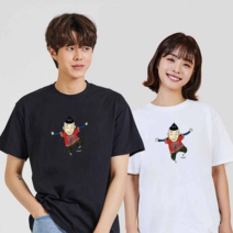 오너클랜 BOY 디지털프린팅 인쇄티셔츠 반팔티 오버핏 AB