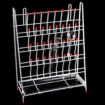 데스크탑 배수 랙 초자건조대 진열대 작업장 거치대, 32비트 폭높이 355475mm