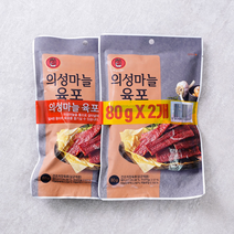 코주부 의성마늘육포 80gx2, 1개