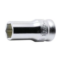 렌치 소켓 코켄 635mm 삽입 ZEAL 6각 세미딥소켓 10mm 2300XZ10, 삽입각 9.5mm, 대변치수 11mm