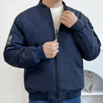 UND 7000-1M 남자커플블루종패딩항공점퍼