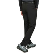 노블진 남성 기모 등산바지 아웃도어 스판 겨울 작업복바지