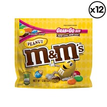 [직구] MNM초콜릿 피넛 초콜릿 155g x 12팩 엠엔엠