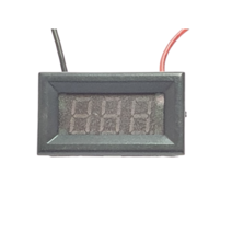 케이스볼트메타 전압게이지 4.3V~30V 2선소형볼트메타 매립형 레드, 1개