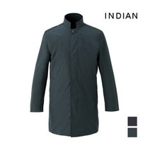 인디안 스탠드카라 베스트 착탈 트렌치 코트 MIUEHVF8471